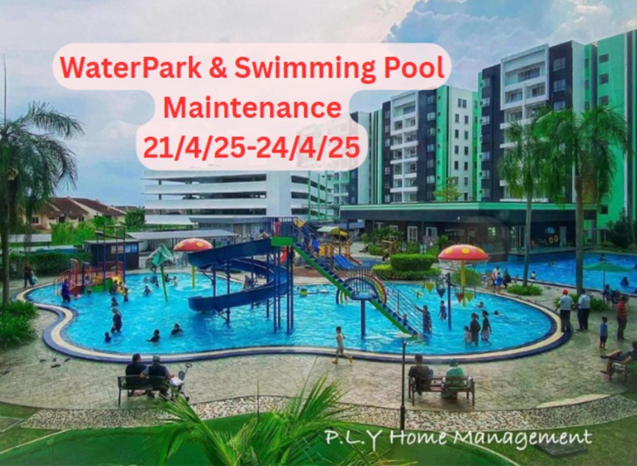 Crystal Cozy Poolview Netflix Waterpark@ Station 18